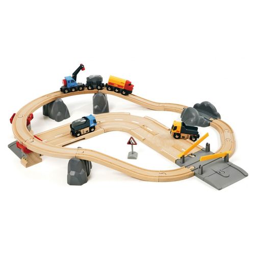 Bri Train Circuit Rail Route Transport De Roches