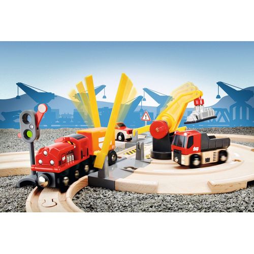 Bri Train Circuit Transfert De Marchandises Rail / Route