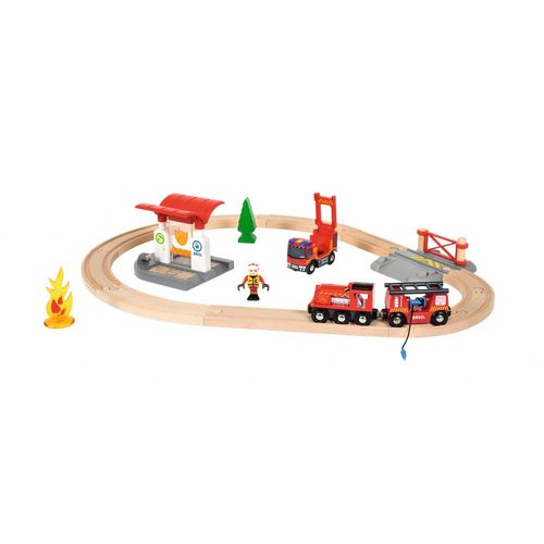 Brio 33815 Circuit Pompier Lutte Contre Le Feu