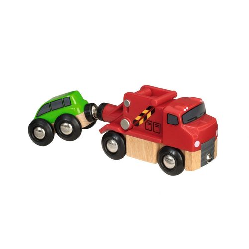 Brio 33528 Depanneuse Rouge Voiture Verte