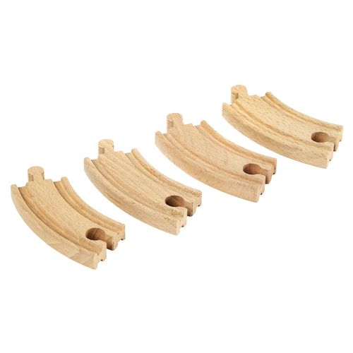 Bri Train Petits Rails Courbes - 90 Mm