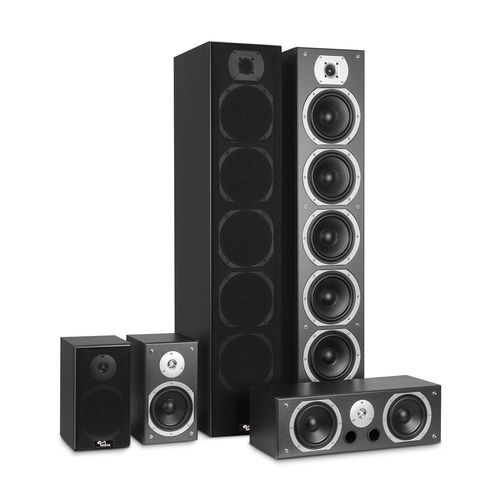 Ensemble Hifi/Home-Cinéma - Evidence Acoustics EA1240-BK - 5 enceintes Bass Reflex - 1240W