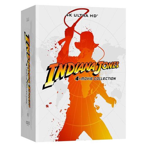 Indiana Jones - L'intégrale - Édition Steelbook Limitée - 4k Ultra Hd + Blu-Ray + Blu-Ray Bonus