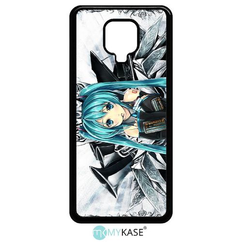 Coque Xiaomi Note 9s - Manga Fille - Noir