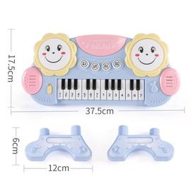 Jouets Pianos pour Tout-Petits avec 2 Baguettes LumièRes éTincelantes et Musique Cadeau pour Enfants de 1 à 3 Ans Nrpfell Jeu de Tambour Multifonctionnel pour Enfants 