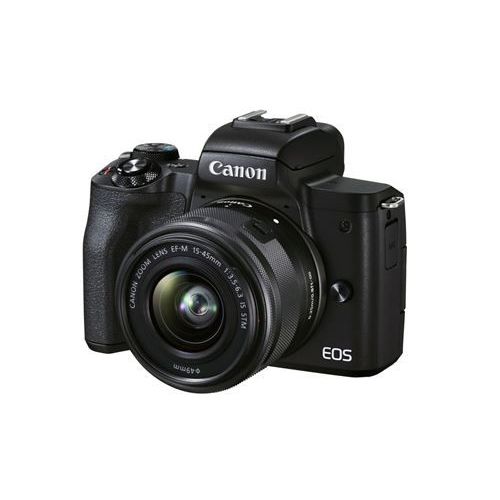 Canon EOS M50 Mark II + EF-M 15-45mm f/3,5-6,3 IS STM + Micro Rode + Tripod + SD 32Go (Vlogger Kit)