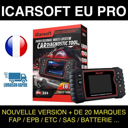 Icarsoft Eu Pro - Outil Diagnostic Auto Professionnel Similaire Delphi Autocom