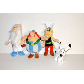 Asterix Et Obelix Lot 4 Peluche Doudou Asterix Obelix Panoramix Idefix