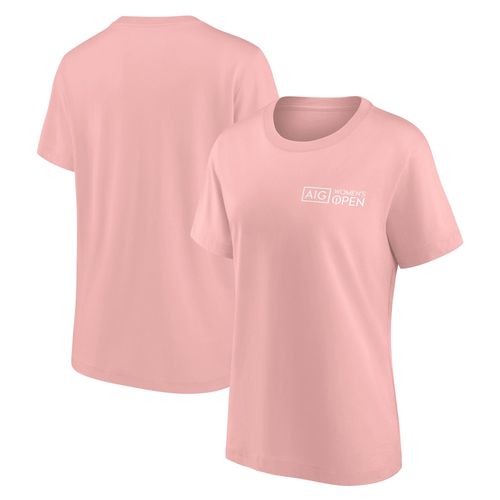 Aig T-Shirt Ouvert Avec Petit Logo Pour Femme - Rose - Femme