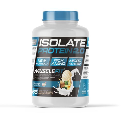 Isolate Protein Cfm 2kg_Vainilla Y Canela - Musclefit 