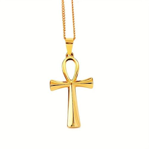 Collier Croix Égyptienne, Ankh, Ra, Ré, Cléopâtre, Amon, Anubis