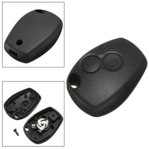 2 X Coque Clé 2 Bouton Plip Distance Clef Télécommande Pr Renault Modus Clio 3 Twingo