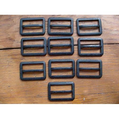 Militaria Jeep/Dodge/Gmc/P4 Lot De 10 Boucles Metal De Sangles Neuves