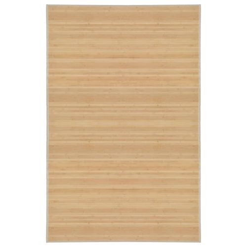 Tapis En Bambou 100 X 160 Cm Naturel Dec023984