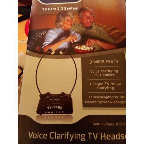 Casque audio à brancher à la télévision