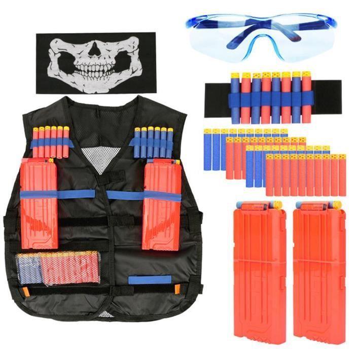 U Need 2 Pack Kit de gilet tactique pour Nerf Guns N-strike Elite Series  pour les enfants garçons filles