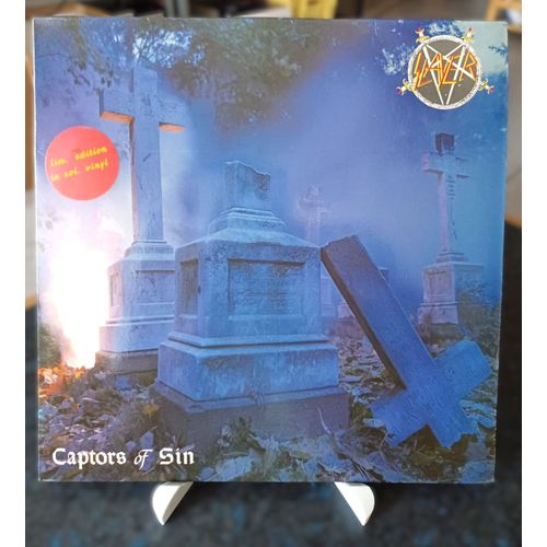 ! Ultra Rare ! Slayer – Captors Of Sin [1985] /  2 X Vinyl, Lp, Limited Edition, Red Vinyl / Media=Nm - Cover=Nm