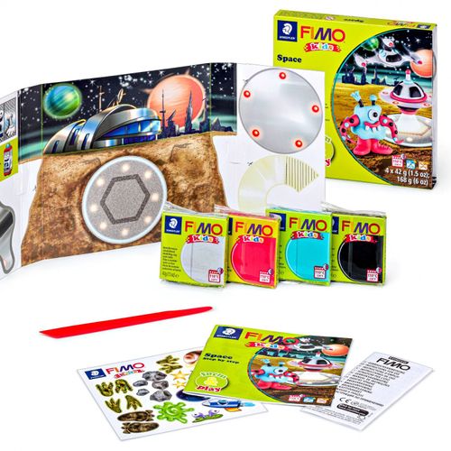 Fimo - Kids Form & Play Set - Space (8034 17 Lz)