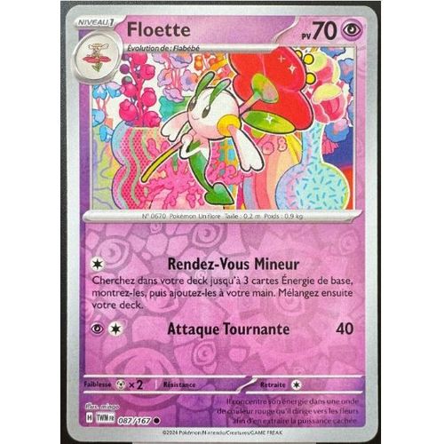 Pokemon Floette 087 / 167 Reverse
