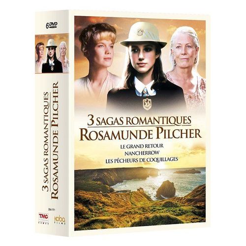 3 Sagas Romantiques Rosamunde Pilcher : La Dynastie Carey-Lewis (Le Grand Retour / Nancherrow) + Les Pêcheurs De Coquillages - Pack