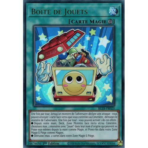 Yu Gi Oh Bltr Fr023 Boite De Jouets Ultra Rare