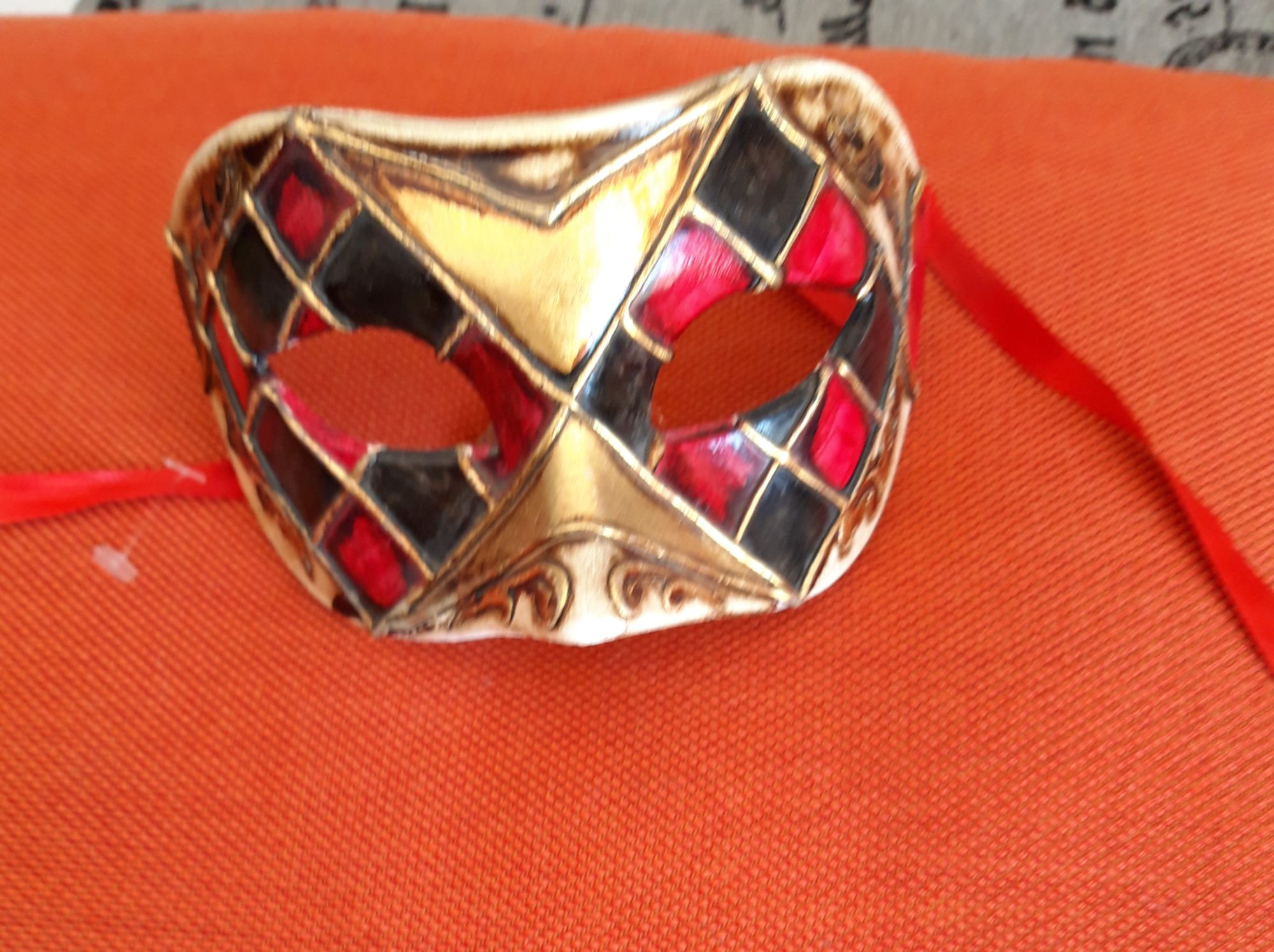 MASQUE ARLEQUIN VENITIEN