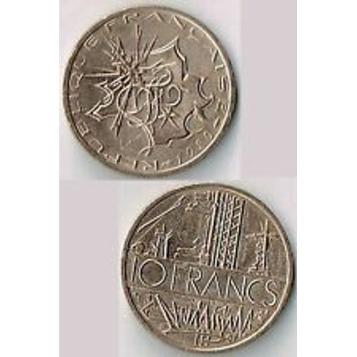 Piéce 10 Francs Mathieu 1980
