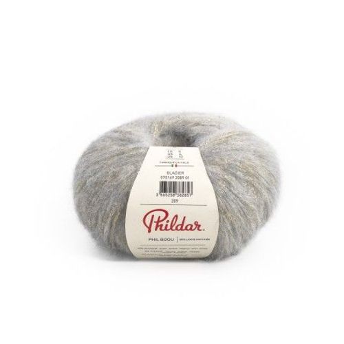 Pelote De Laine À Tricoter Phil Bijou - Phildar Glacier Bleu