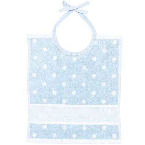 Bavette / Bavoir À Broder 30x34cm : Douceur, Style Et Créativité Pour Les Petits Gourmands ! - Rico Design Bleu Et Blanc