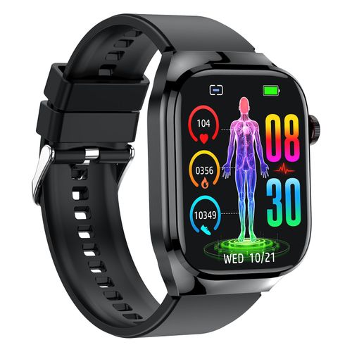 Montre Intelligente, Ecg, Fréquence Cardiaque, Tension Artérielle, Sommeil Le Noir