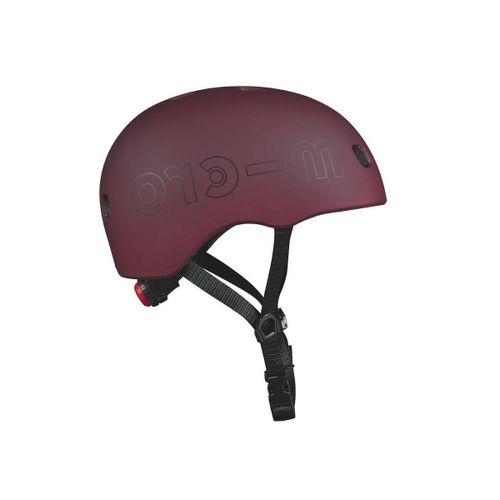 Micro Mobility Casque Rouge Automne Lumire Led Intgre Taille M