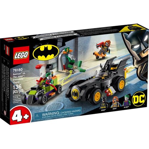 LEGO DC Comics - Batman contre le Joker : course-poursuite en Batmobile - 76180