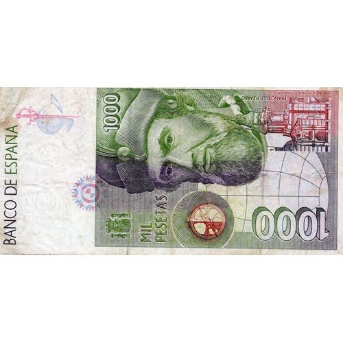 Billet Espagne - 1000 Pesetas - 1992-2
