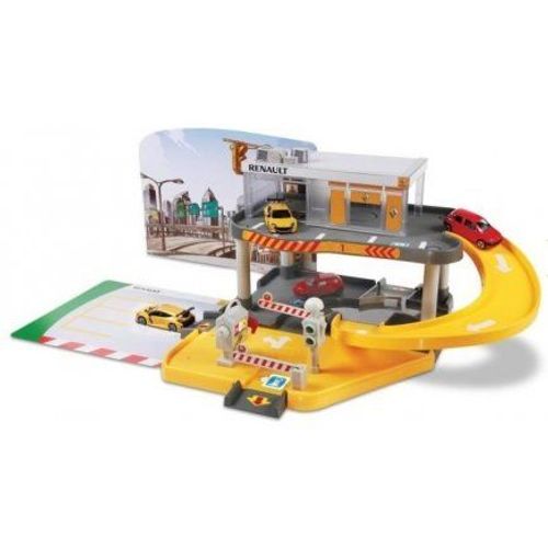 Garage Burago 2 Etage 46,5 X 11 X 35 Cm (Lxlxh) Inclus Une Voiture - Vehicule Miniature - Nouveaute