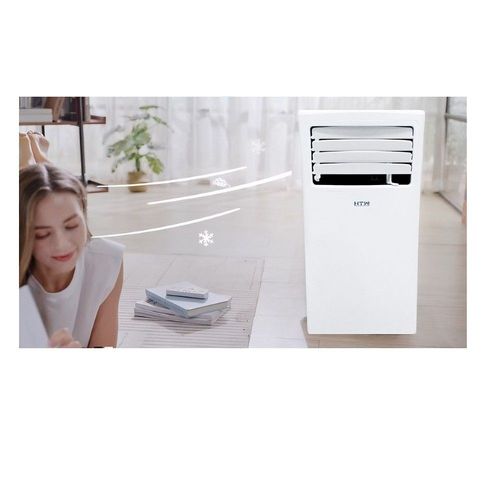 Climatiseur mobile HTW Pc026p26 monobloc doté d'une puissance de 2600w avec une surface de climatisation de 24 à 30 m2
