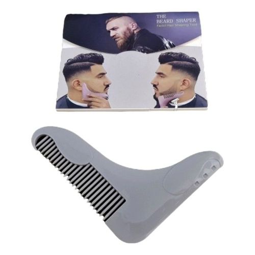 Peigne À Barbe Coiffe Moustache Et Outil De Coupe Pour Rasage 11 X 9 Cm 