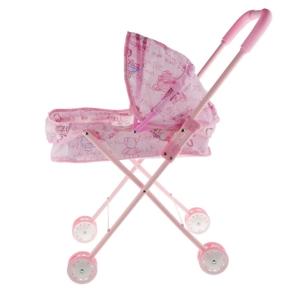 Poussette Pliante Rose Landau Pour Bebe Accessoire De Meubles De Chambre Rakuten