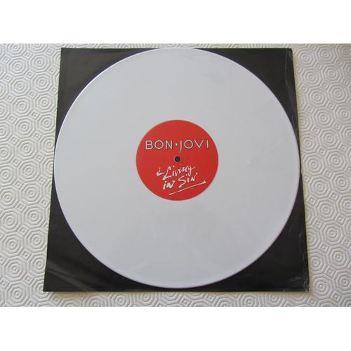 Living In Sin - Love Is War - The Boys Are Back In Town (Vinyle Blanc À Tirage Limité)
