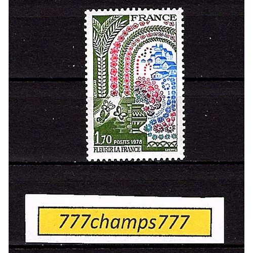 Fleurir La France. 1978. Y & T 2006