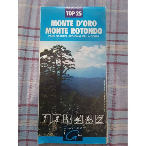 Carte Ign 4251 Ot Monte D'oro