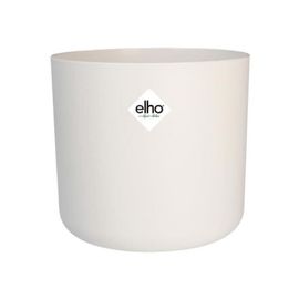 Elho B.For Soft Pot De Fleurs Rond 35 - Blanc - Ø 35 X H 32 Cm - Intérieur - 100% Recyclé