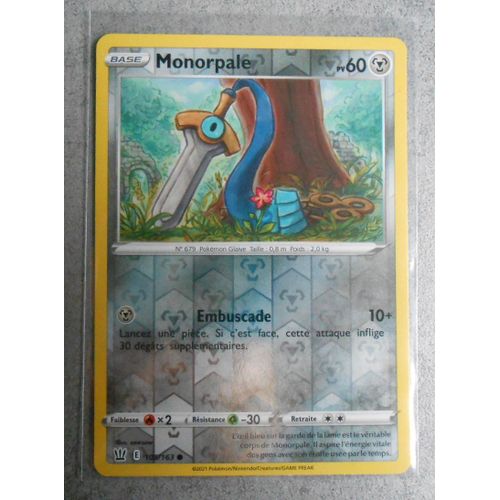 Monorpale Reverse 105/163 - Eb5 - Epee Bouclier Styles De Combat - Vf