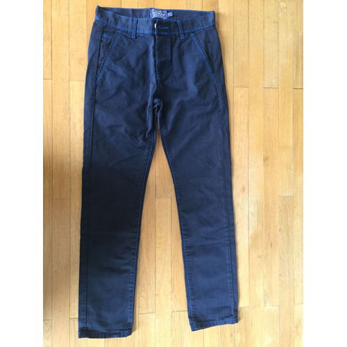 Pantalon Noir 12-14 Ans Jean Noir Topman 71cm