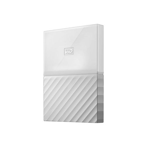 WD My Passport WDBYNN0010BWT - Disque dur - chiffré - 1 To - externe (portable) - 2.5" - USB 3.0 - AES 256 bits - orange