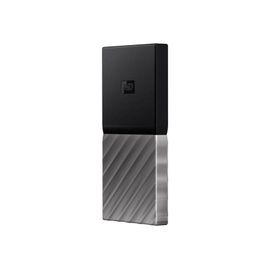 WD My Passport SSD WDBKVX0020PSL - Disque SSD - chiffré - 2 To - externe (portable) - USB 3.1 Gen 2 (USB-C connecteur)