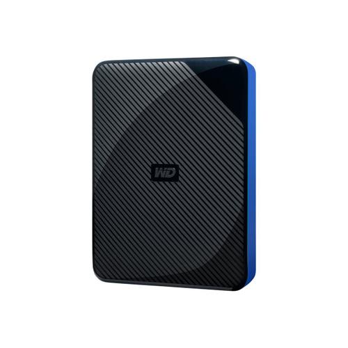 WD Gaming Drive WDBM1M0040BBK - Disque dur - 4 To - externe (portable) - USB 3.0 - haut noir avec bas bleu