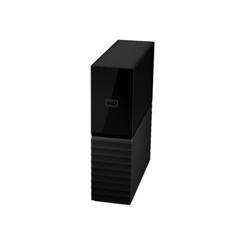 WD My Book WDBBGB0120HBK - Disque dur - chiffré - 12 To - externe (de bureau) - USB 3.0 - AES 256 bits - noir