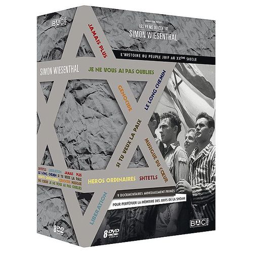Les Films Du Centre Simon Wiesenthal - Coffret 8 Dvd - Pack