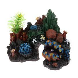 Houden Competitief Motiveren Rocher en Résine Décoration pour Aquarium Grotte de corail | Rakuten