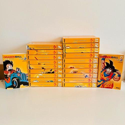 Manga Dragon Ball collection complète livres tome 1 à 21 double intégral en  couleur collection rare